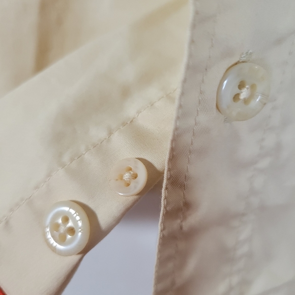 Mens Crewtech Fishing Hiking Vented Long Sleeve button front SPF 40 Size Med - Picture 6 of 15